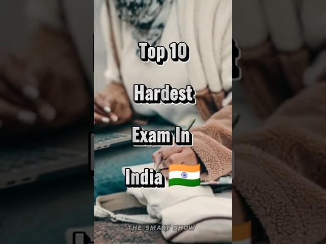 Top 10 hardest exam in india  #india #exam #shorts #top10