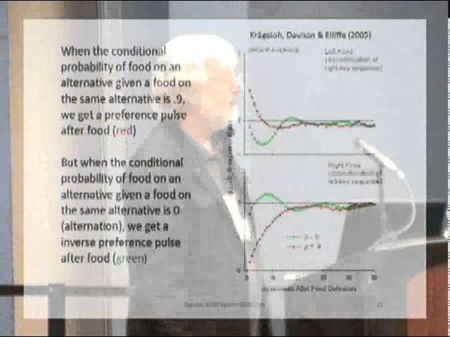 Michael Davison, "What 'Reinforcers' Do to Behavior, II: Signposts to the Future" SQAB