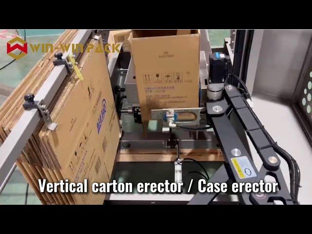 WIN-WIN PACK Automatic Packaging Equipment/Vertical Carton Erector Machine/Case Erector/Machinery