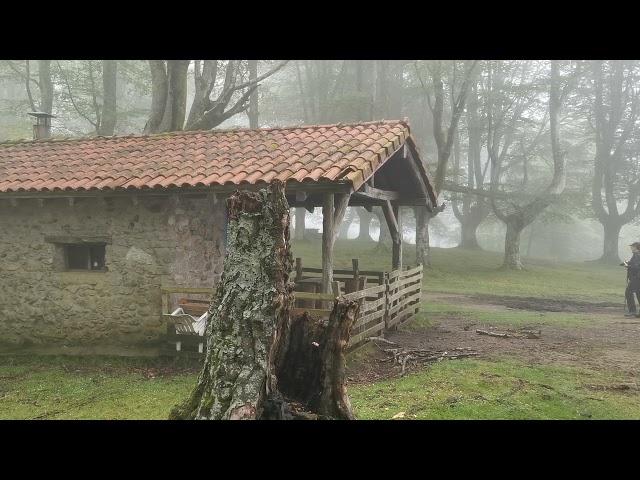 Oianleku. Borda y cromlechs. Parque natural de Aiako Harria.