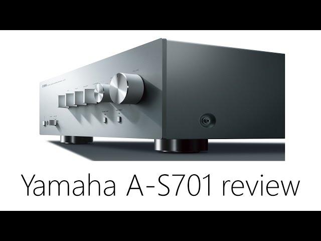 Yamaha A-S701 Review - Stereo Integrated Amplifier (features, specs, design)