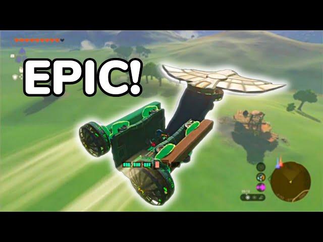 Zelda Totk Best Builds & Vehicles...