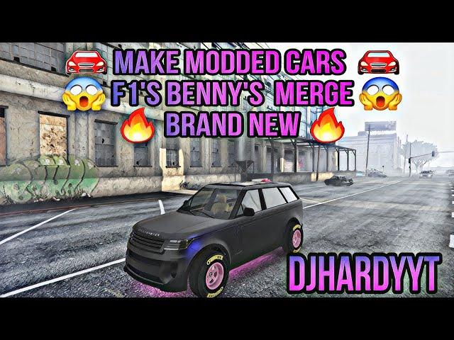 GTA V ONLINE BRAND NEW CAR 2 CAR F1'S BENNY'S MERGE GLITCH AFTER PATCH 1.68