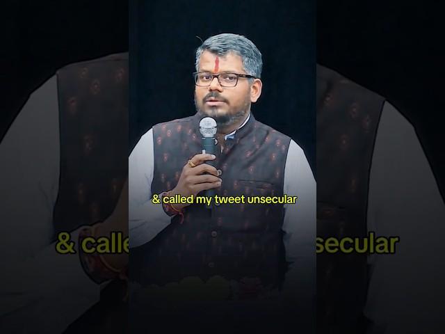 Called my tweet unsecular - J Sai Deepak speaks on India that is Bharat | Constitution #jsaideepak