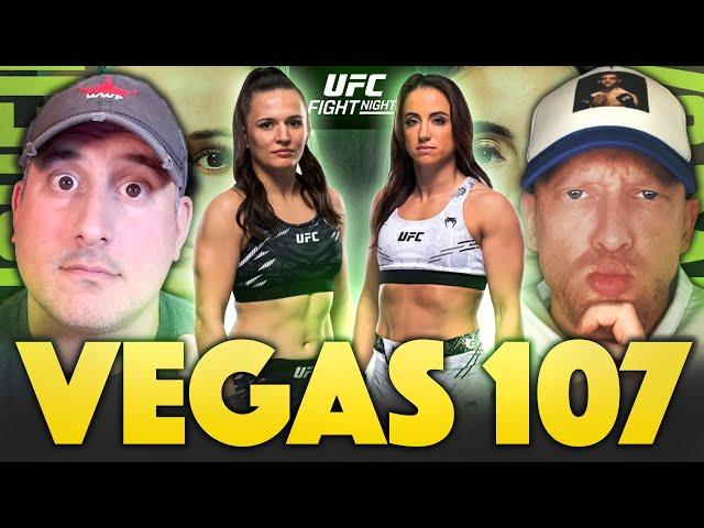 UFC Vegas 107: Blanchfield vs. Barber FULL CARD Predictions, Bets and DraftKings