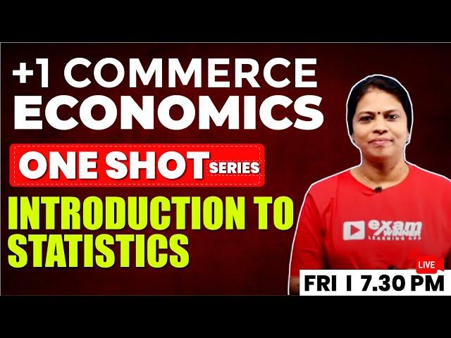 Plus One Economics | Back to School Series | Chapter 1| Introduction to Statistics | Exam Winner