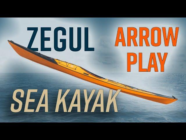 Zegul Arrow Play Sea Kayak Overview - Bow to stern