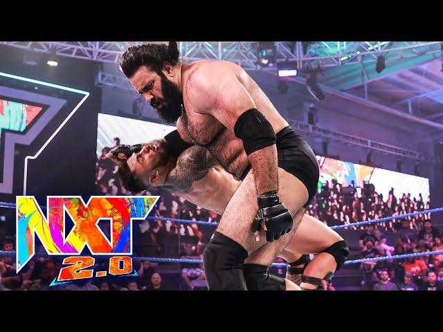 Sanga vs. Xyon Quinn: WWE NXT, June 28, 2022