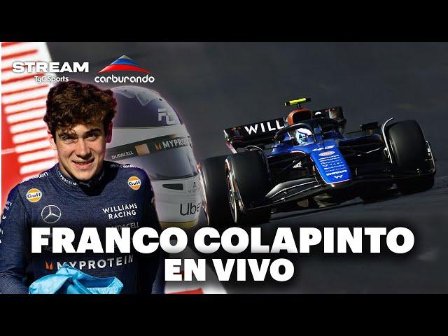 EN VIVO  FRANCO COLAPINTO en la FÓRMULA 1 junto a CARBURANDO | Vivilo en TyC Sports