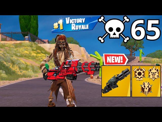 65 Elimination CURSED JACK SPARROW Solo Vs Squads Zero Build Gameplay (Fortnite Chapter 5 Season3)