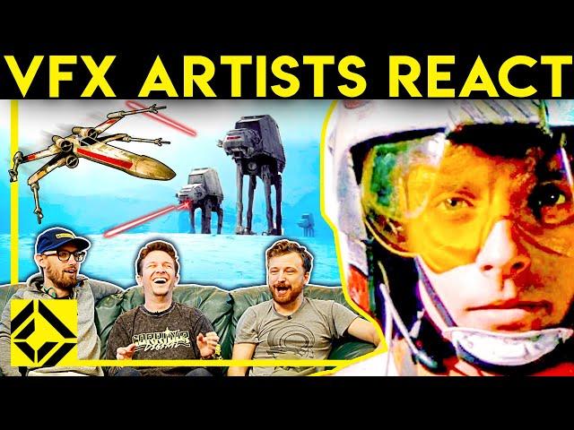 VFX Artists React to STAR WARS Bad & Great CGi