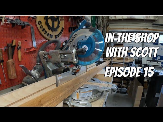 In the shop with Scott! Episode 15,  Finishing the net, and mounting the drill press