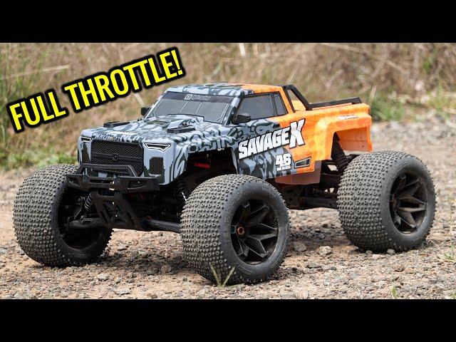 2021 HPI SAVAGE X 4.6 GT-6 - FULL THROTTLE RUN!