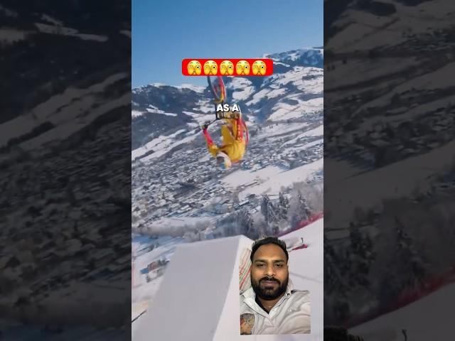 Biking Down The World’s Steepest Ski Slope #shorts