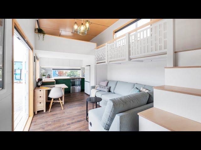 THE MOST BEAUTIFUL POHUTUKAWA SINGLE BRIDGE TINY HOUSE BY TINY HOUSE BUILDERS