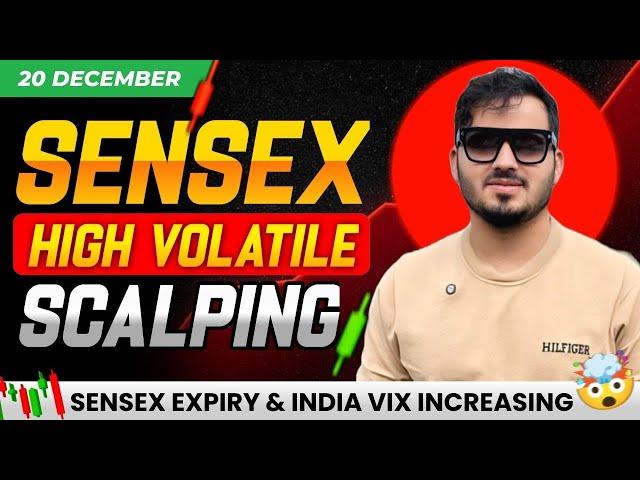 Sensex option buying Scalping || 20 December || Live Intraday Trading