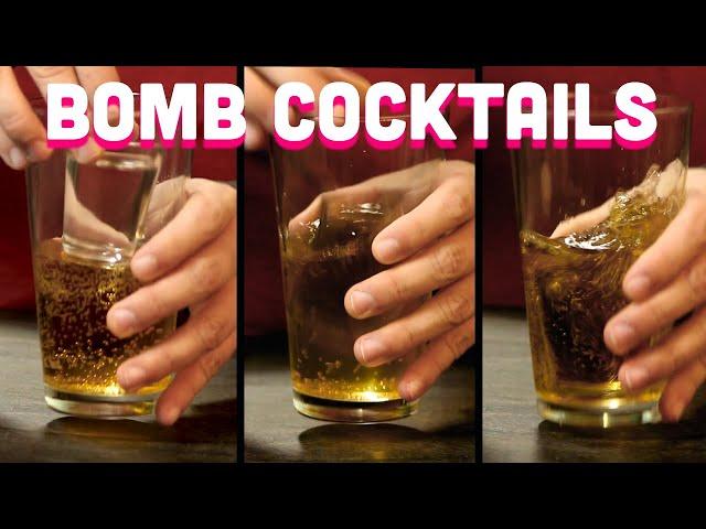 Drinks For New Years Eve Parties - 4 Bomb Shot Drink Recipes