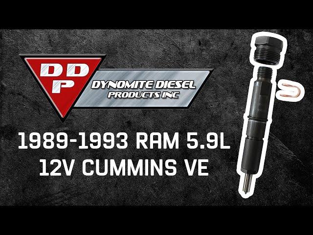 The Dynomite Diesel Difference | 1989-1993 5.9L 12V Cummins VE Injectors