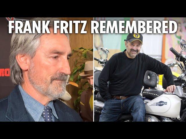 American Pickers' Mike Wolfe chokes back tears talking about Frank Fritz's death