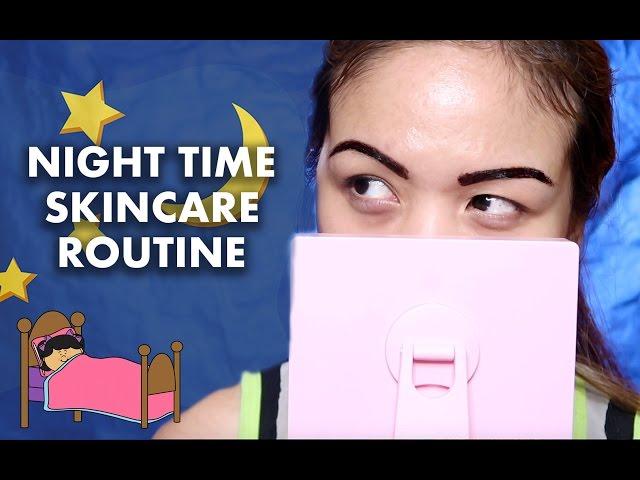 NIGHT TIME SKINCARE ROUTINE (OILY ACNE PRONE SKIN) - candyloveart