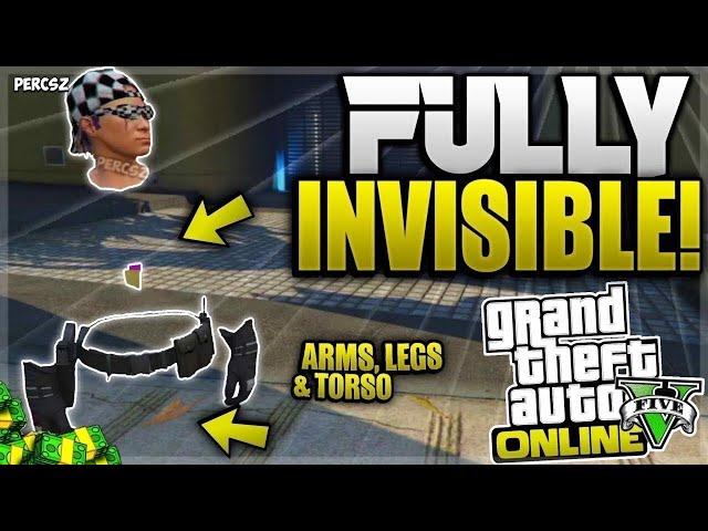 GTA 5 ONLINE *SOLO* FULLY INVISIBLE BODY GLITCH! (XBOX /PS4/PC) FULLY INVISIBLE BODY GLITCH 1.50!