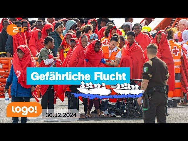 Die Kanaren als Weg nach Europa | logo!-Nachrichten vom 30.12.2024