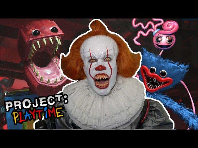 PENNYWISE PLAYS PROJECT PLAYTIME! (I AM BACK ON YOUTUBE!) | Prince De Guzman Transformations