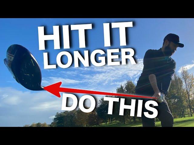 HOW TO HIT YOUR DRIVER LONGER! - Secret to more DISTANCE