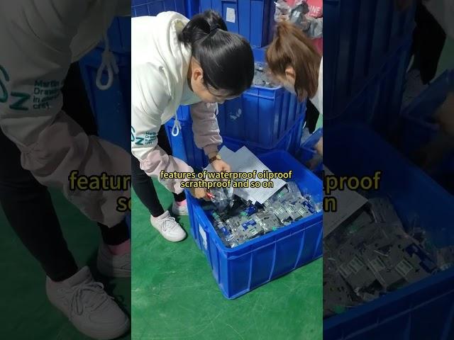Today I will take you to our production line