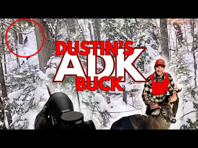 TRACKING a BIG BUCK in the ADIRONDACK MOUNTAINS  #deerhunting #hunting #film #video