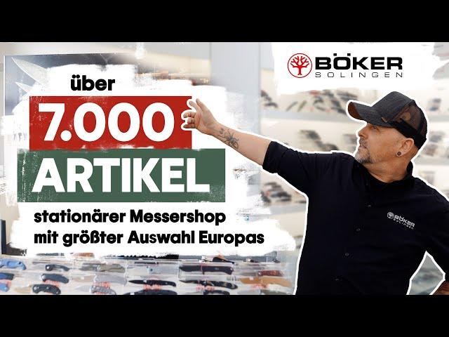 Wir zeigen euch unseren Messershop | Böker Solingen