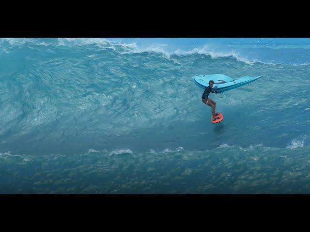 #1 Wing Foil Surfer Shreds Rare XL Maui South Swell | Titouan Galea | Wing Foil Surfing Overhead