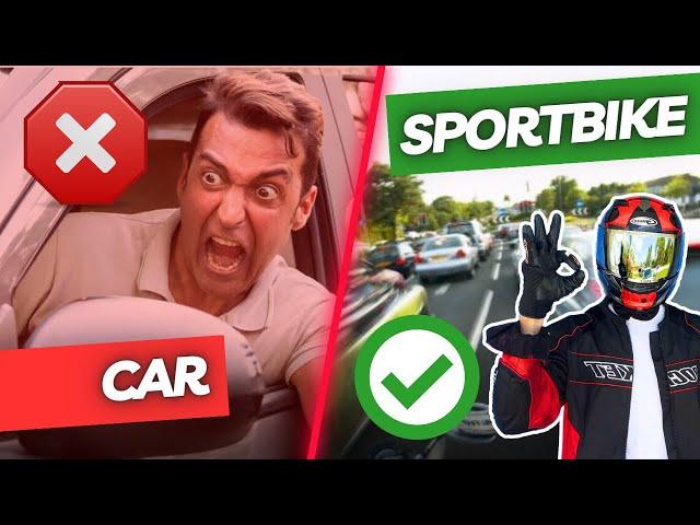 TRAFFIC ISN'T REAL (I'll prove it!) | SportbikePOV