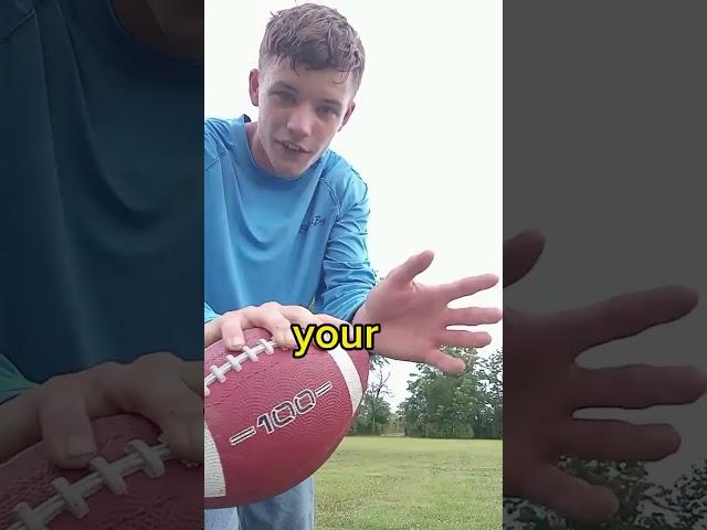 how to throw a spiral with any football 