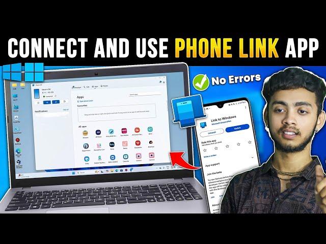 How To Connect Android phone to Windows 2025 | Setup Link To Windows App With PC️