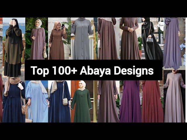 100+ Modern  Abaya designs ||new Abaya Designing ideas 2024 || Very Stylish hijab style