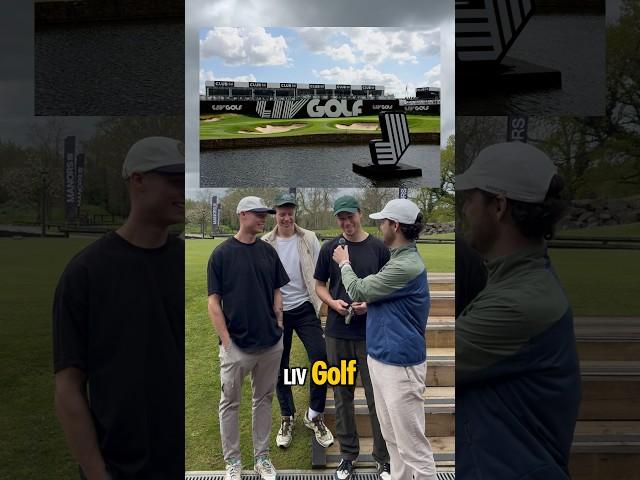 Quick fire questions with @cheekygolfclub boys ️ #golf #englandgolf #golfclub #golftour #livgolf