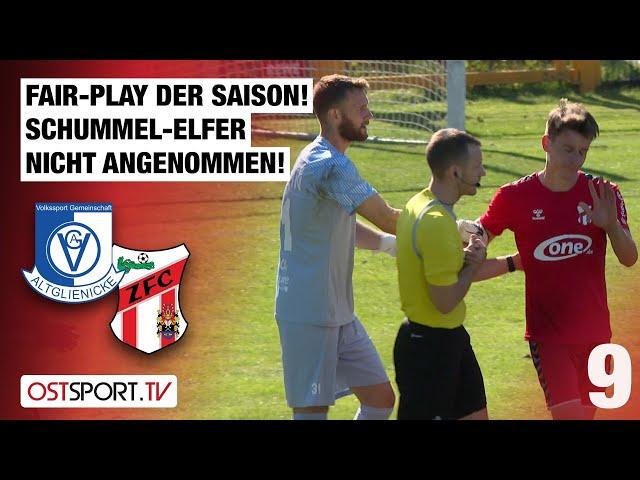 FAIR-PLAY der Saison! Schummel-Elfer abgelehnt: Altglienicke - Meuselwitz | Regionalliga Nordost