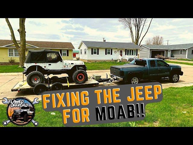 Can I get the Jeep YJ Done in Time for Moab?