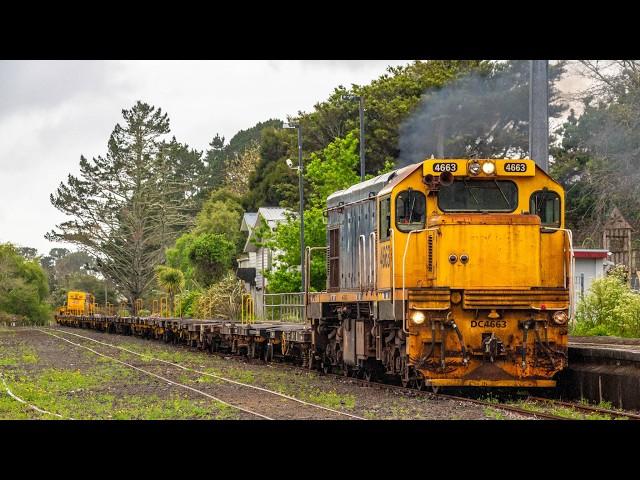 North Auckland Line Test Trains - Top 'N Tail DCs