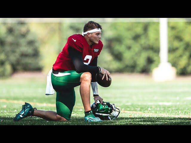 Zach Wilson Practice Clips (9/16/22)