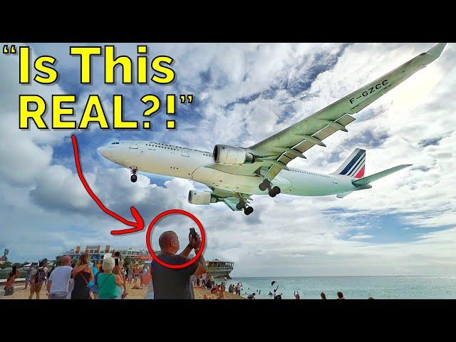 Ultimate Plane Spotting - Maho Beach on St. Maarten