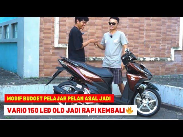 HONDA VARIO 150 LED OLD MODIF RAPI DAN ENAK DI BAWA HARIAN NIH - #Review Eps 75