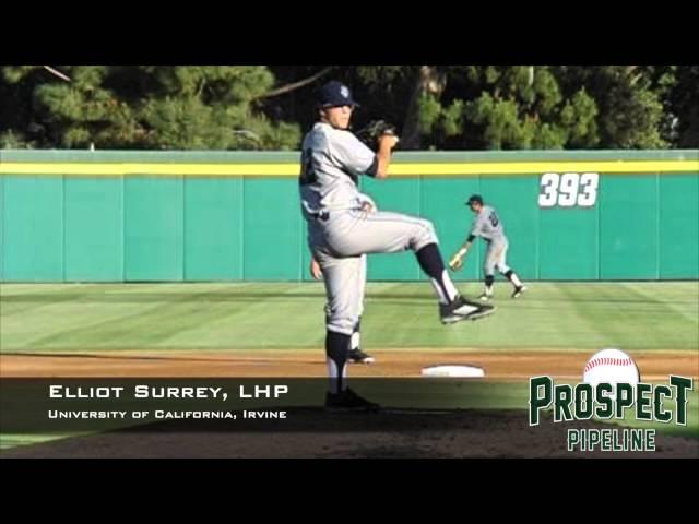 Elliot Surrey, LHP, University of Califronia, Irvine, Pitching Mechanics at 200 FPS