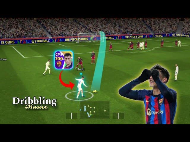 Stoop his momentum Dribbling - Pedri | efootball 2025 mobile #efootball