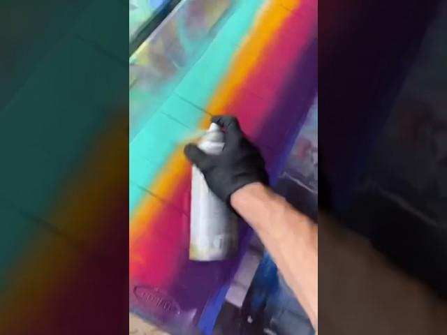 #learnwithme #spraypaint #handmade