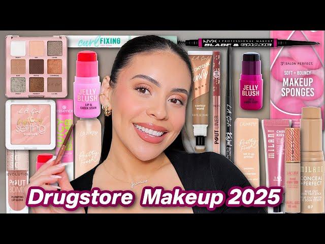 NEW DRUGSTORE MAKEUP TESTED 2025: Full Face of First Impressions 