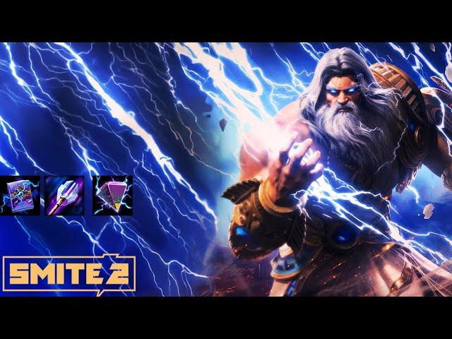 MY FIRST SMITE 2 RANKED GAME!! | Smite 2 Zeus Gameplay