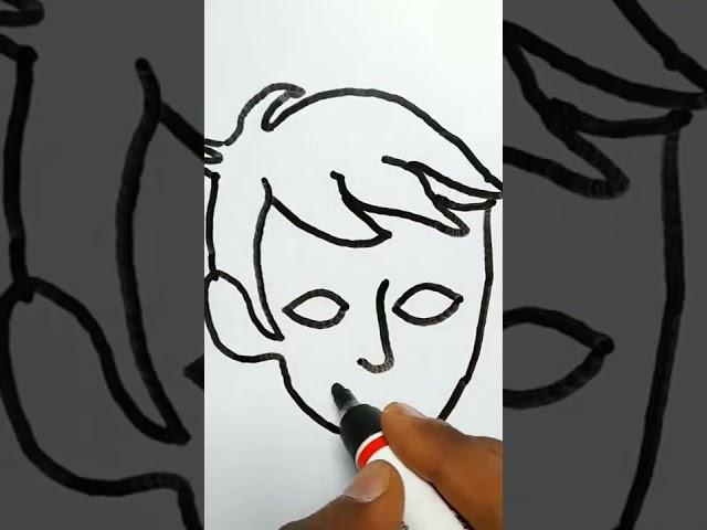 How to Draw Rudra | #shorts #crazyarts #rudra