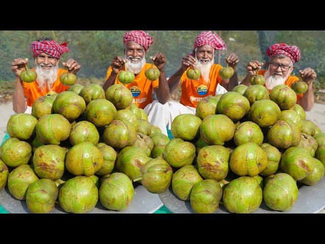 Elephant Apple Pickle - Chalta Achar Recipe of Grandpa - Bengali Traditional Pickle Cooking